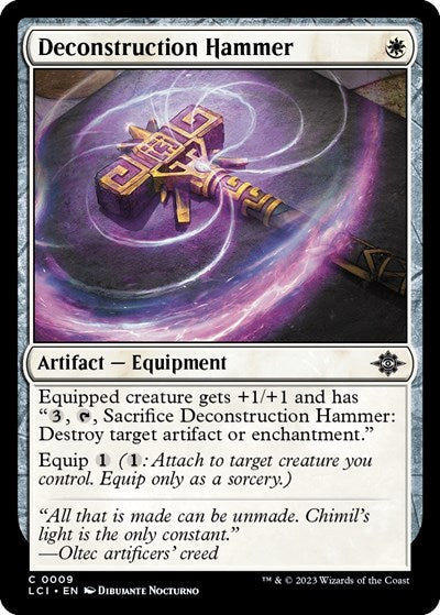 Deconstruction Hammer (The Lost Caverns of Ixalan) Near Mint