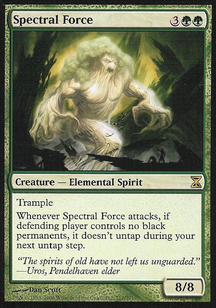 Spectral Force (Time Spiral) Near Mint