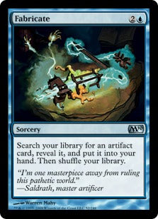 Fabricate (Magic 2010 Core Set) Near Mint Foil