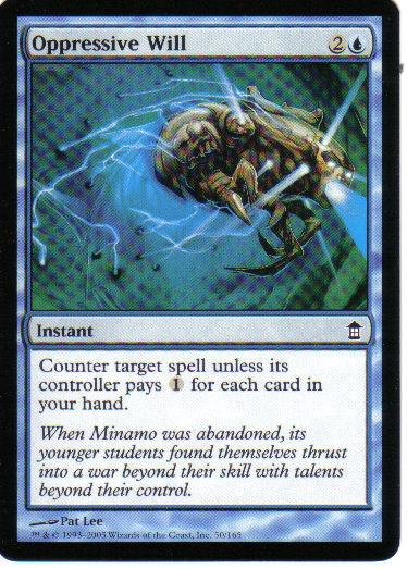 Oppressive Will (Saviors of Kamigawa) Near Mint