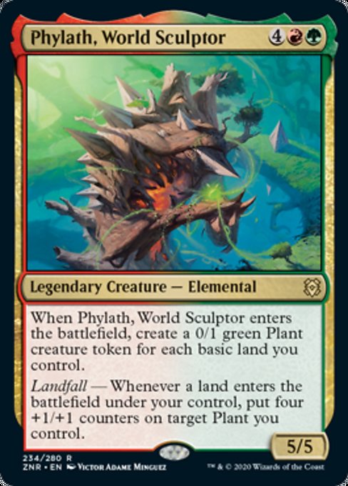 Phylath, World Sculptor (Zendikar Rising) Near Mint