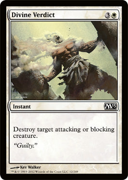 Divine Verdict (Magic 2013 Core Set) Near Mint Foil