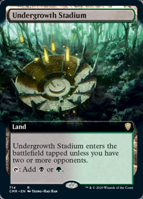 Undergrowth Stadium (Extended Art) (Commander Legends) Near Mint