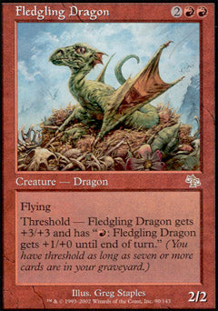Fledgling Dragon (Judgment) Near Mint Foil
