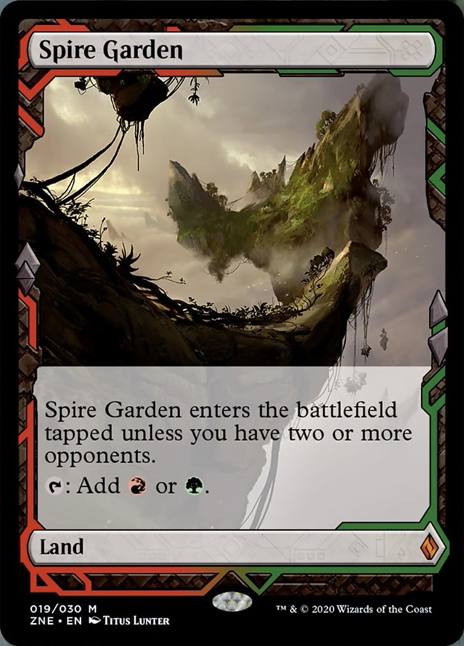 Spire Garden (Zendikar Rising Expeditions) Near Mint