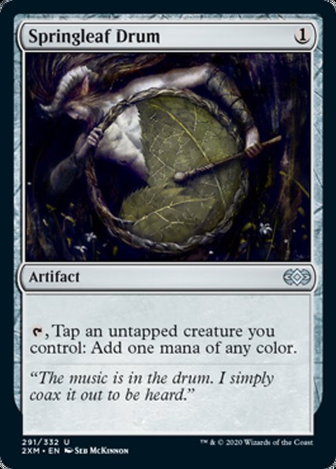 Springleaf Drum (Double Masters) Near Mint Foil