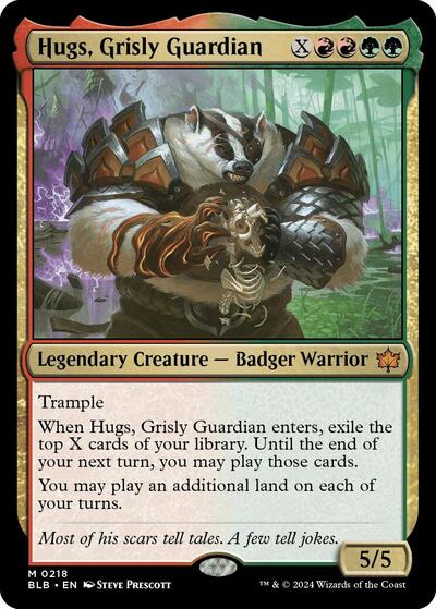 Hugs, Grisly Guardian (Bloomburrow) Near Mint
