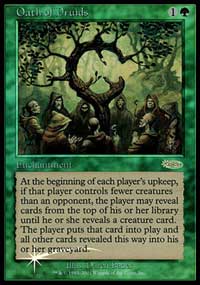 Oath of Druids (DCI) (Promotional Cards) Near Mint Foil – Crimson