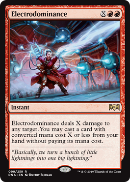 Electrodominance (Ravnica Allegiance) Near Mint