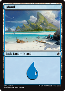 Island (265) (Ixalan) Near Mint