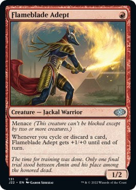 Flameblade Adept (Jumpstart 2022) Near Mint