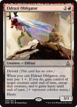 Eldrazi Obligator (Oath of the Gatewatch) Near Mint