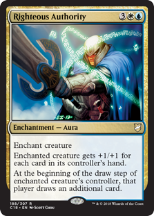 Righteous Authority (Commander 2018) Near Mint