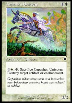 Capashen Unicorn (Invasion) Near Mint Foil