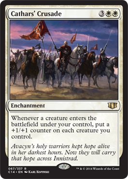 Cathars' Crusade (Commander 2014 Edition) Near Mint