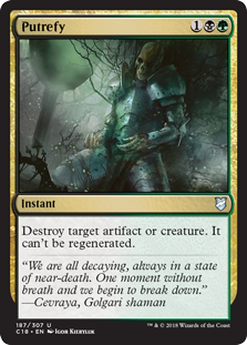 Putrefy (Commander 2018) Near Mint