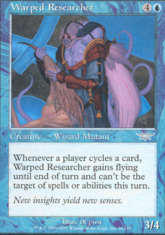 Warped Researcher (Legions) Near Mint Foil