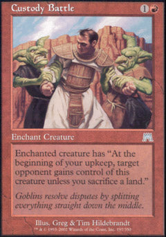 Custody Battle (Onslaught) Near Mint Foil