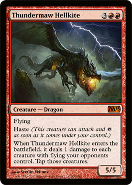 Thundermaw Hellkite (Magic 2013 Core Set) Near Mint Foil