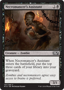 Necromancer's Assistant (Magic 2015 Core Set) Near Mint