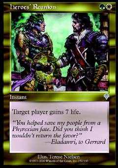 Heroes' Reunion (Invasion) Near Mint Foil