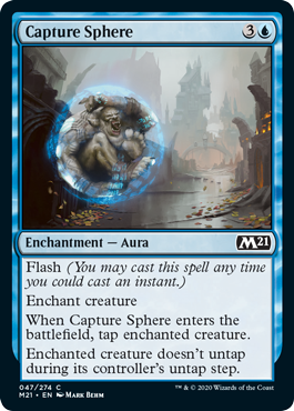 Capture Sphere (Magic 2021 Core Set) Near Mint Foil