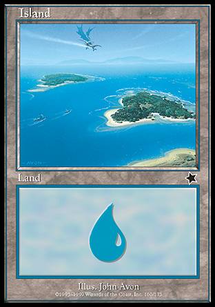 Island (161) (Starter 1999) Near Mint