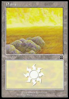 Plains (333) (Mercadian Masques) Near Mint Foil