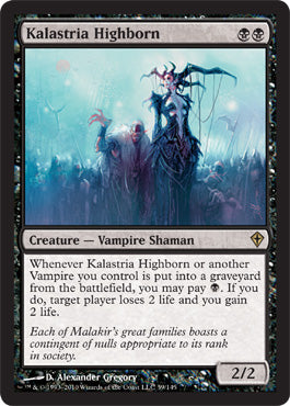 Kalastria Highborn (Worldwake) Near Mint Japanese