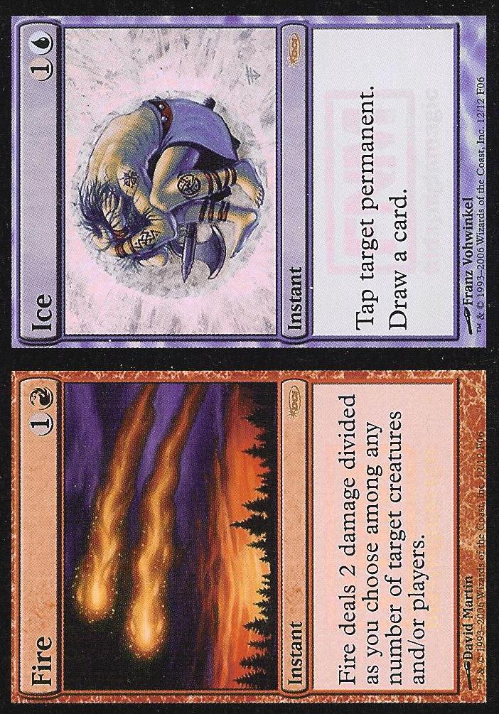 Fire / Ice (FNM) (Promotional Cards) Near Mint