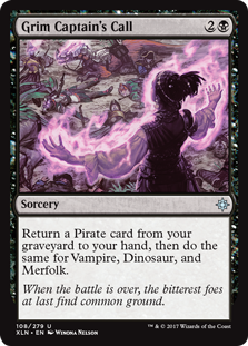 Grim Captain's Call (Ixalan) Near Mint Foil