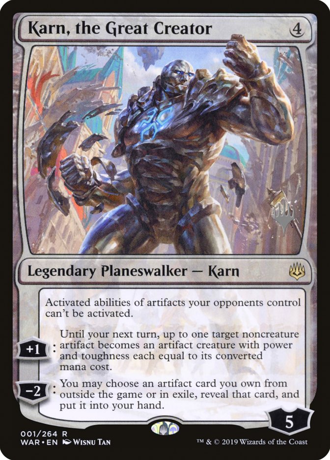 Karn, the Great Creator (Promo Pack) Near Mint