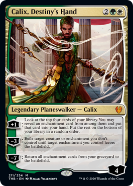 Calix, Destiny's Hand (Theros Beyond Death) Near Mint
