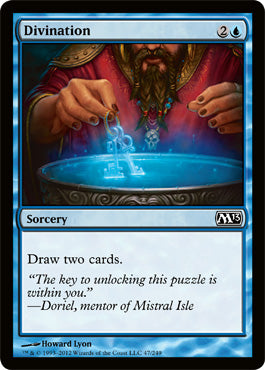 Divination (Magic 2013 Core Set) Near Mint Foil