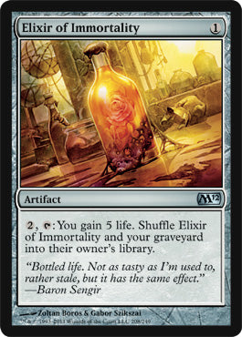 Elixir of Immortality (Magic 2012 Core Set) Light Play