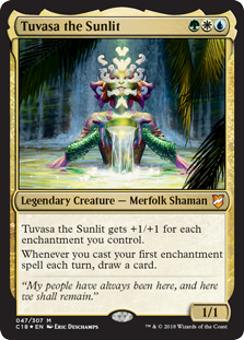 Tuvasa the Sunlit (Commander 2018) Near Mint