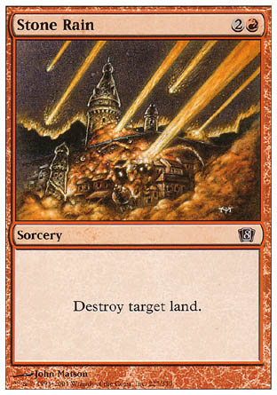 Stone Rain (8th Edition) Light Play
