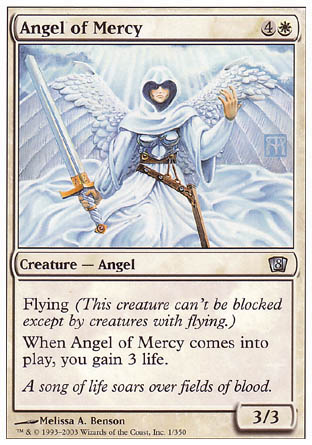 Angel of Mercy (8th Edition) Near Mint Foil