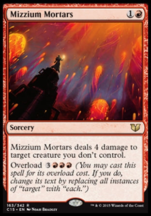 Mizzium Mortars (Commander 2015) Near Mint