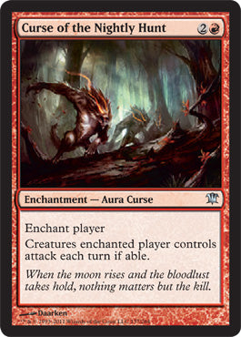 Curse of the Nightly Hunt (Innistrad) Near Mint Foil