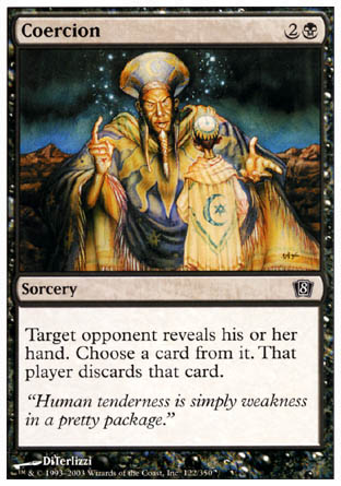 Coercion (8th Edition) Near Mint Foil