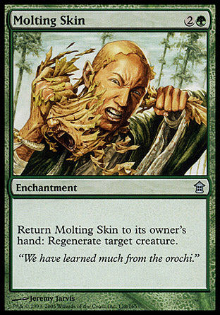 Molting Skin (Saviors of Kamigawa) Near Mint Foil