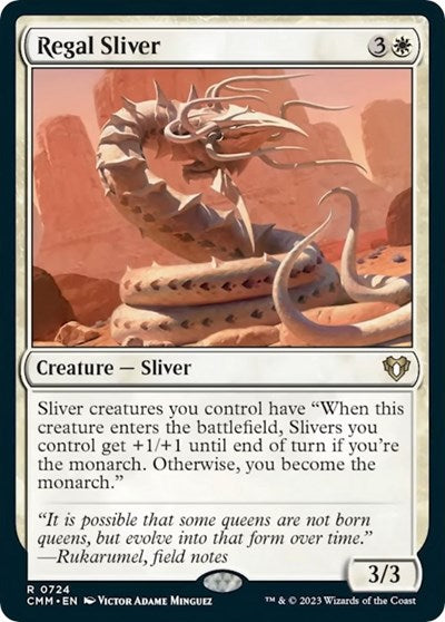 Regal Sliver (Commander Masters) Near Mint