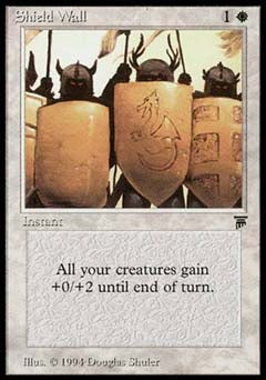 Shield Wall (Legends) Light Play