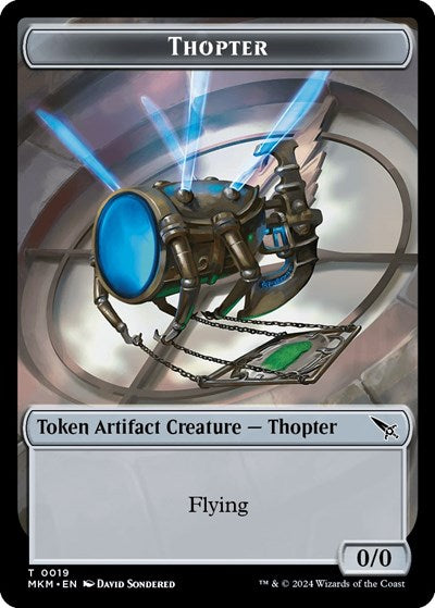 Thopter Token (0019) (Murders at Karlov Manor) Near Mint