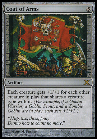Coat of Arms (10th Edition) Near Mint Foil