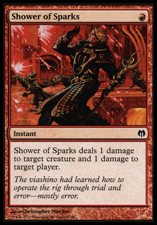 Shower of Sparks (Duel Decks: Heroes vs Monsters) Near Mint