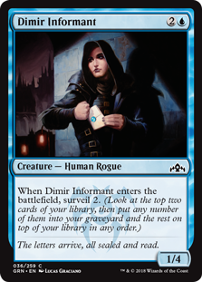 Dimir Informant (Guilds of Ravnica) Near Mint
