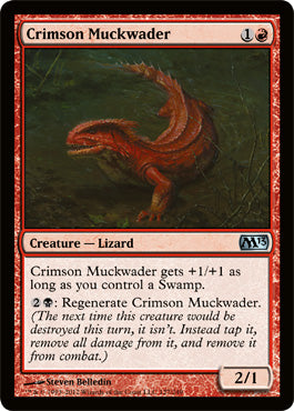 Crimson Muckwader (Magic 2013 Core Set) Near Mint Foil