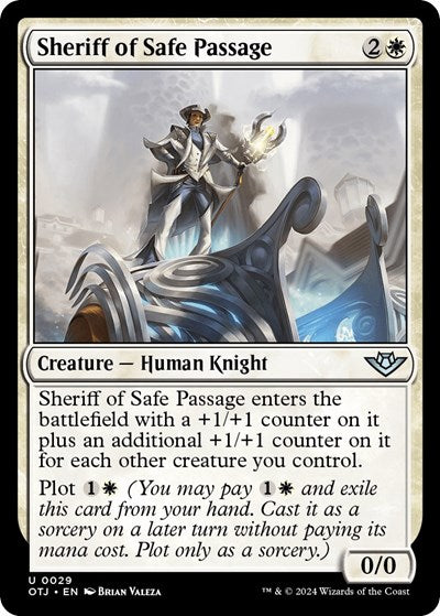 Sheriff of Safe Passage (Outlaws of Thunder Junction) Near Mint